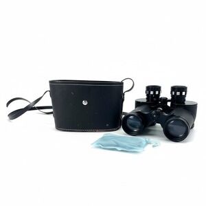 Vintage Manon Binoculars 7x35 Wide Angle w/ Case Lens Caps & Filters